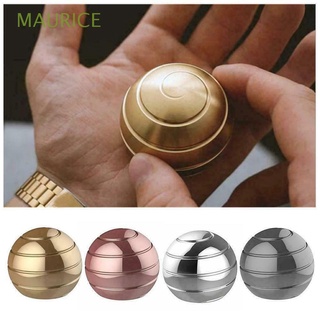 MAURICE Desk Toys Fidget Spinner Ball Adult Gifts Spherical Gyroscope Desktop Gyro Decompression Toys Optical Illusion Classic Toys Anti Anxiety Finger Toys Fidget Toys Gyroscope Toy/Multicolor