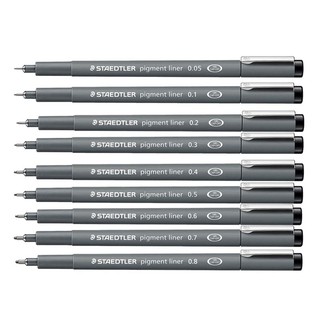 STAEDTLER ปากกาตัดเส้นหัวเข็ม pigment liner 308
