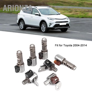 Arionza ชุดวาล์วโซลินอยด์เกียร์ สําหรับ Toyota Rav4 Matrix Camry Sienna U150E U151E 7 ชิ้น