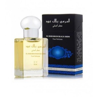 น้ำหอมอาหรับ Black Oudh Perfume Oil 15 ML (by Al Haramain