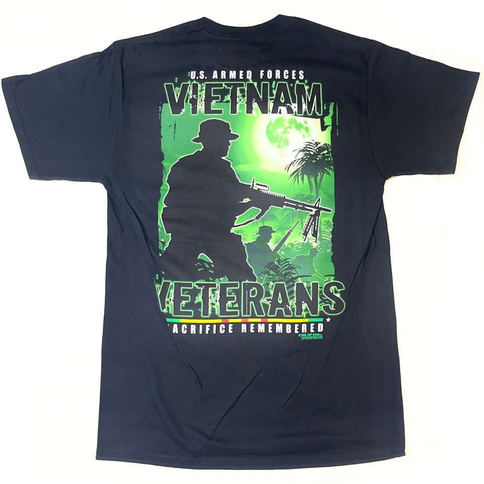 เสื้อยืด 'Vietnam Veterans Remembered' 7.62 Design Battlespace Men's T-Shirt