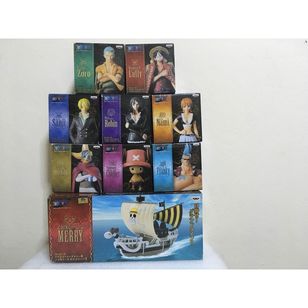 ว นพ ช แท One Piece Real Going Merry Straw Hat Pirates Memories Of Merry Shopee Thailand