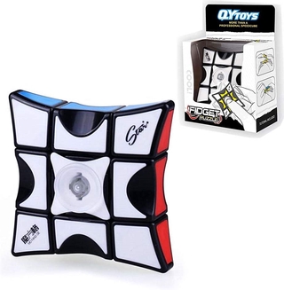 Qiyi Fidget Spinner Magic Cube 1x3x3 Speed Cube Super Floppy Puzzle ของเล่นคลายเครียด สําหรับเด็กและผู้ใหญ่