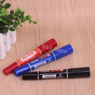 🔥ราคาถูก🔥ปากกาเมจิก เส้นใหญ่ 2 หัว รุ่นZP-805 ขนาด 6.0/1.0 มม. มี 3 สีให้เลือก（ราคาต่อด้าม）#ปากกา#ปากกาเมจิก