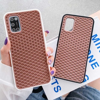 VANS เคสซิลิโคน ลายวาฟเฟิล สําหรับ Samsung Galaxy S22 S21 S20 Ultra S10 Note 10 Plus A12 A52 A52S A72 A51 A71 A20 A30 A03 A03S A50 A50S A70 A70S A30S M31