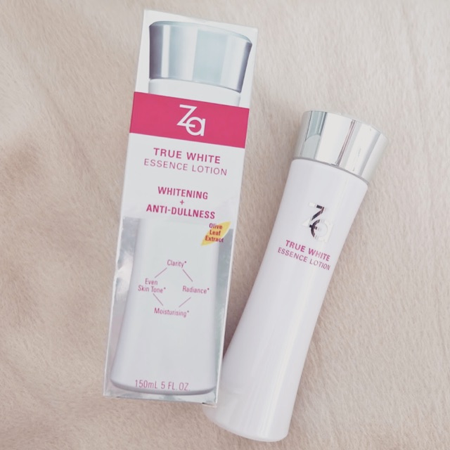 za true white ex essence lotion
