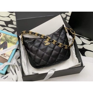 Chanel hobo CC logo chain 22K [New]