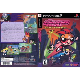 แผ่นเกมส์ PS2 The Powerpuff Girls Relish Rampage   คุณภาพ ส่งไว (DVD)