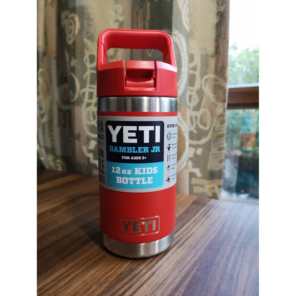 กระติกน้ำ YETI แท้ รุ่น RAMBLER 12oz สี Canyon Red (พร้อมส่ง)