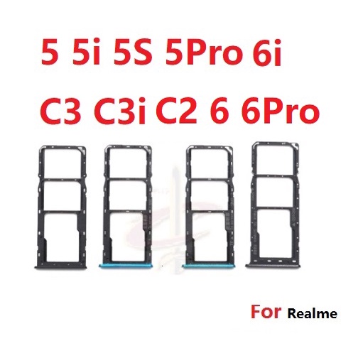 ถาดซิม (sim tray) สําหรับ Realme 5 Pro 6 Pro 5i 6i 5S 6S