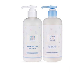 ของแท้:พร้อมส่ง Etude House Petit Bijou Cotton Snow Moisture Body Lotion / Body Wash