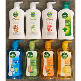 Dettol ครีมอาบน้ำ เดทตอล ของเเท้จากโรงงาน (ครบสี 450-500 มล.)