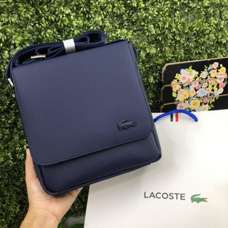 แท้💯กระเป๋าสะพายข้าง💕 Lacoste Classic Flap Crossover Bag