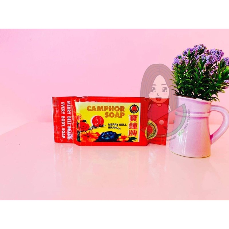 (115กรัม) ของแท้ สบู่ขิง สูตรต้นตำรับมาดามเฮง Camphor soap madame heng สบู่ขิงตราเจดีย์