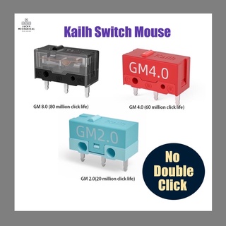 [พร้อมส่ง] สวิตช์เมาส์ Kailh 60ล้านคลิก GM 4 / 80ล้านคลิก GM 8 Switch Mouse อะไหล่เมาส์ ปุ่มเมาส์