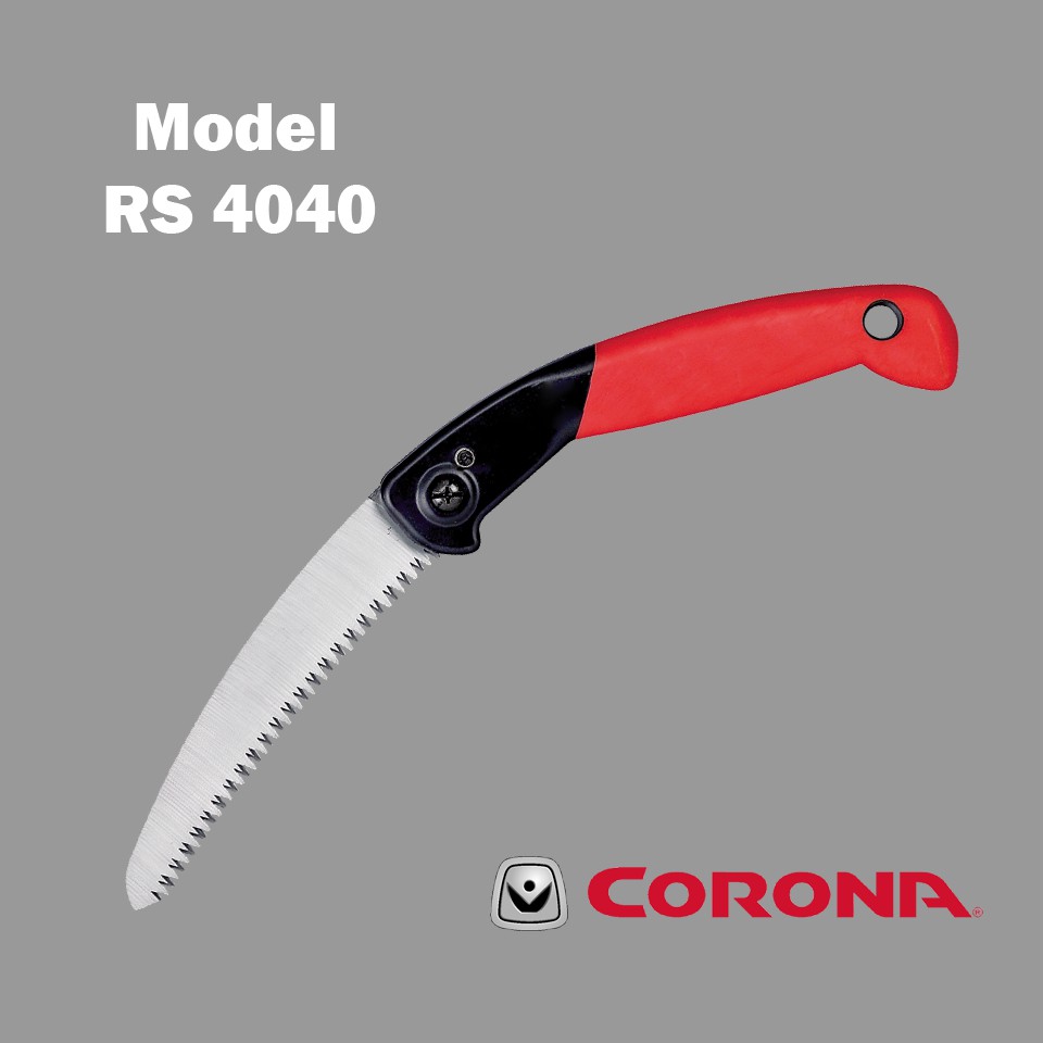 เลื่อยพับโค้ง ตัดกิ่งไม้ แบบพับ ขนาดพกพา Corona รุ่น RS4040 ฟันเลื่อยแบบ 3 ชั้น นำเข้าจาก USA ราคา ถูกที่สุด ดีลบีเคเค