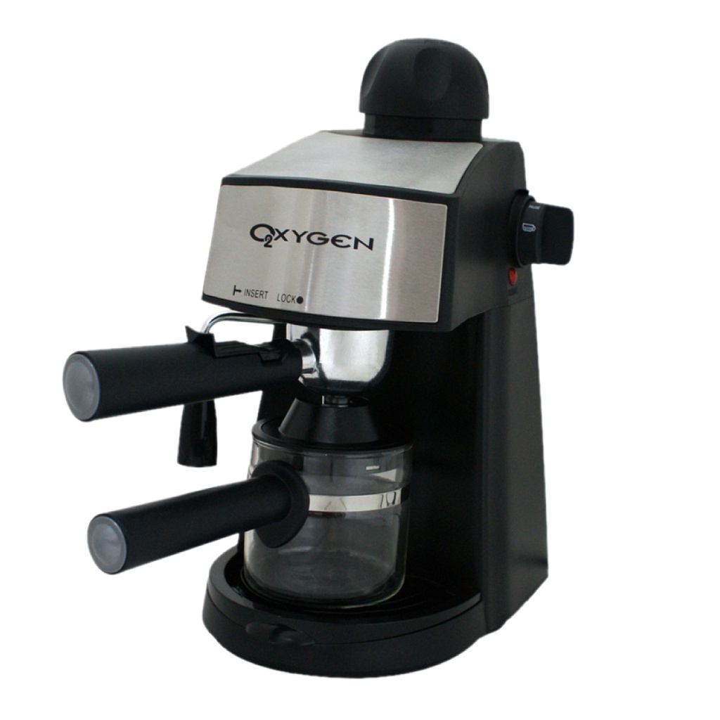 OXYGEN เครื่องชงกาแฟ Espresso 3.5 บาร์ รุ่น PT002. เครื่องทำกาแฟ เครื่องชงกาแฟและอุปกรณ์