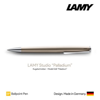 Lamy Studio "Palladium" Ballpoint Pen - ปากกาลูกลื่นลามี่สตูดิโอ รุ่นแพลเลเดียม