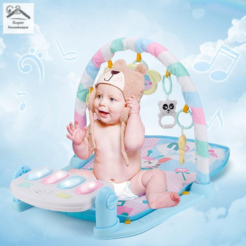 【Bestselling】㍿﹊Baby Toys Colourful Musical Play Gym Playgym Play Mat