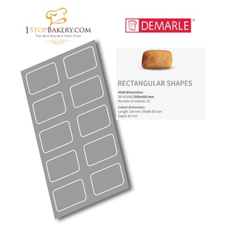 DEMARLE SF 01188 SILFORM SQUARE SHAOES 128*85 MM.NR.10