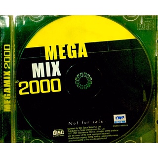 Cdเพลง💛MEGA MIX 2000💛ลิขสิทธิ์แท้ แผ่นใหม่มือ1