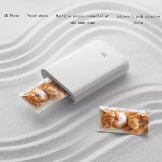 Xiaomi Photo printer AR Printer 300dpi Portable Photo Mini Pocket With DIY Share 500mAh picture printer pocket printer