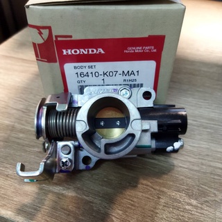 ชุดเรือนลิ้นเร่ง สำหรับรุ่น AFS110KSFJ TH W110I 2017, 2018 อะไหล่แท้ HONDA 16410-K07-MA1