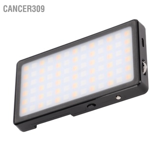 Cancer309 ไฟวิดีโอ Led Rgb 2500‐7000K อุณหภูมิคู่ 7 เอฟเฟคพิเศษ แบบชาร์จไฟได้