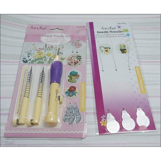 **พร้อมส่ง* * SewMate * Punch Needle set / Needle Threader อะไหล่ที่สนเข็ม