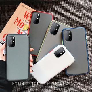 เคสเกราะ กันกระแทก ONEPLUS 8T 10Pro 1+8T 1+10 Pro เคลือบ ซิลิโคนใส + เคส PC