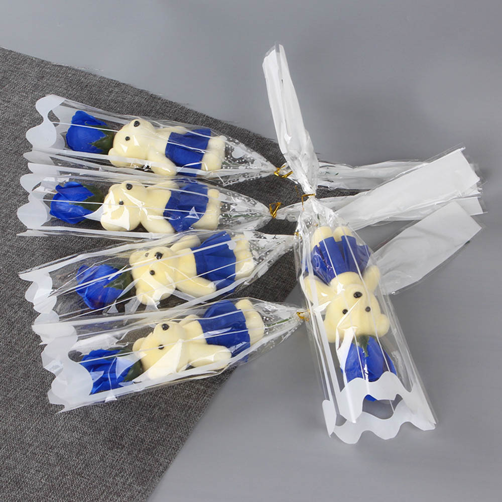 หมีกุหลาบช่อของขวัญวันเกิดวันครู 520 ตกแต่งของขวัญวันเกิด - รูปที่ 6