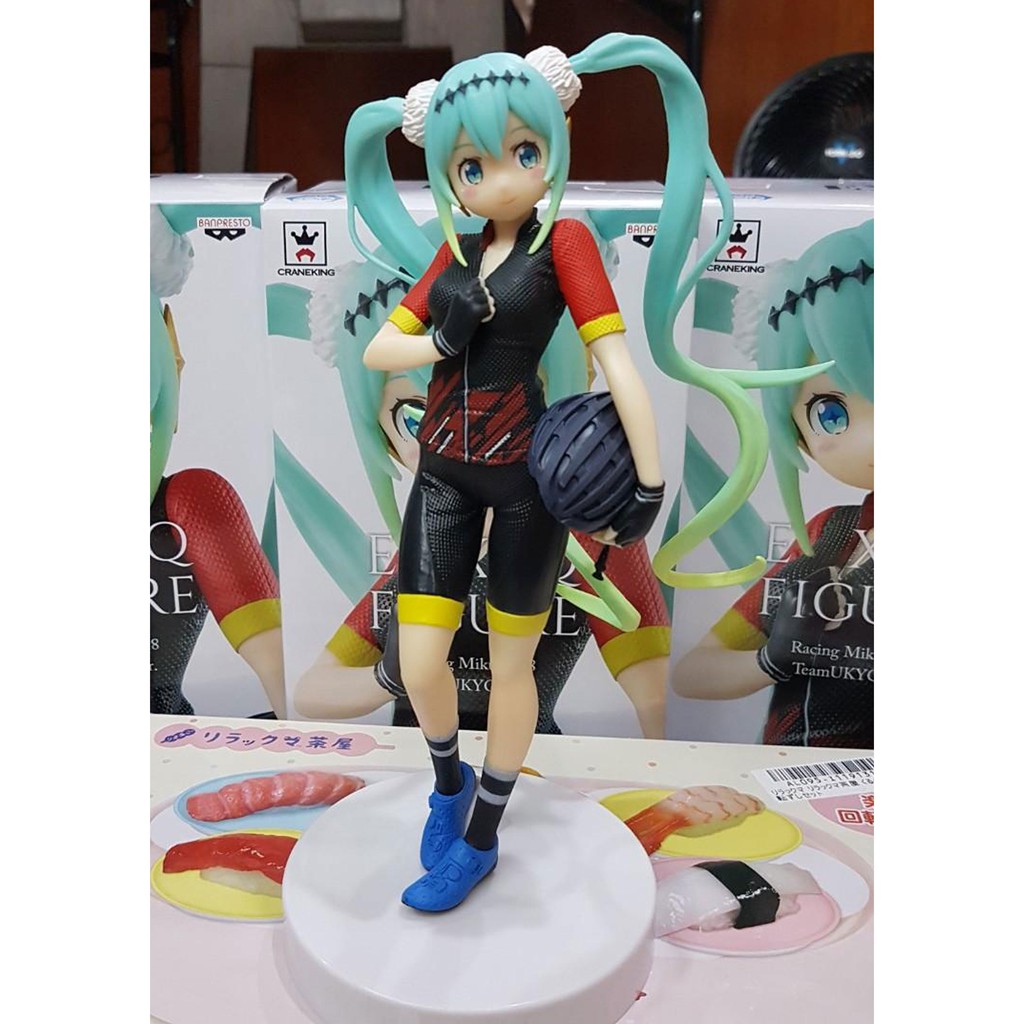 ฟิกเกอร์ งานแท้ มือ1 Miku / EXQ Team Ukyo [ Hatsune Miku ]