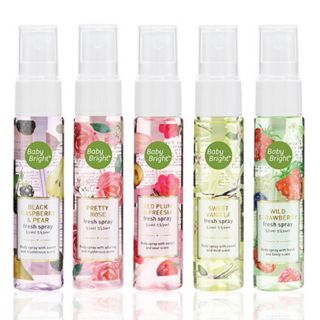 Baby Bright Fresh Spray  ขนาด 20g   สเปรย์น้ำหอมระงับกลิ่นกาย มี 6 กลิ่น