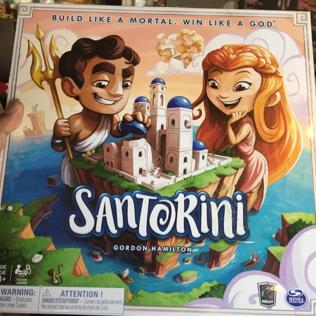 Santorini Boardgame (buildlike a mortal. Win like a god.)