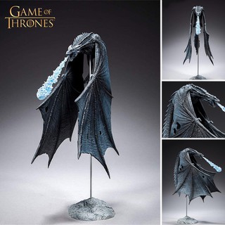 Figure ฟิกเกอร์ Model โมเดล Game of Thrones มหาศึกชิงบัลลังก์ Viserion Ice Dragon มังกรน้ำแข็ง