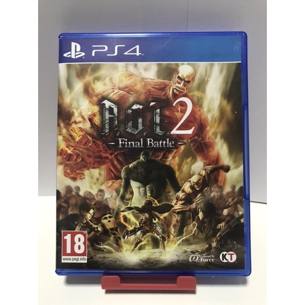 PS4 Attack On Titan 2 :Final Battle (มือ2)