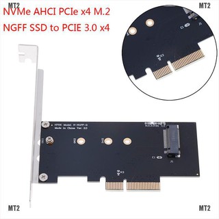 [ MT 2 &amp; TH ] NVME ahci PCIE X 4.2 NGFF SSD TO PCIE 3.0 x 4 อะแดปเตอร์แปลงอะแดปเตอร์