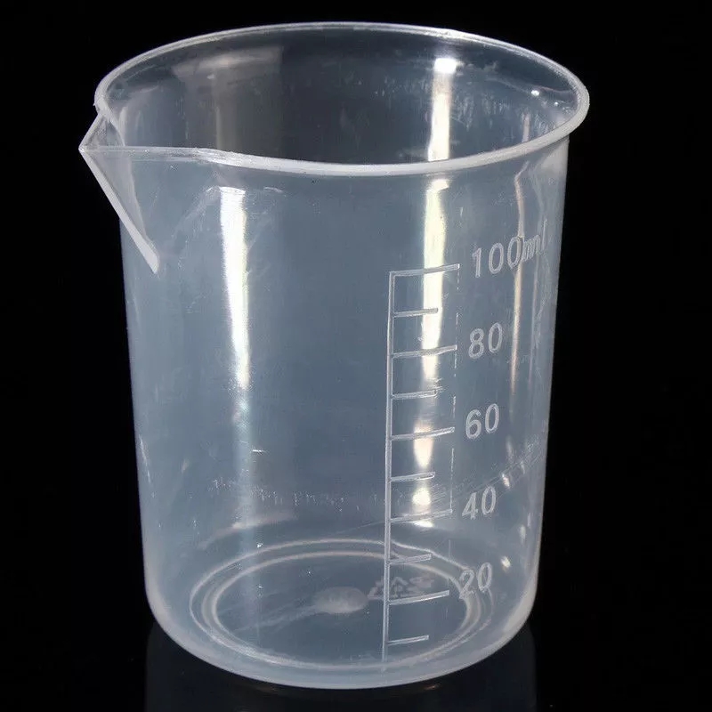 (Kitchenware) ถ้วยตวงพลาสติกใส ขนาด 50 มล. 100