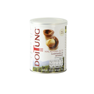 DoiTung Macadamia Nuts Salt Can (150 g.) ถั่ว แมคคาเดเมีย รสเกลือ (150 กรัม) ดอยตุง