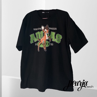 เสื้อยืด bambi ทรงโอเวอร์ไซส์