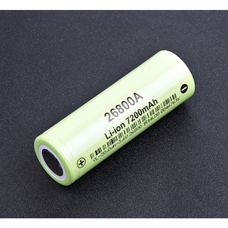 ถ่านLi-ion ขนาด26800A 3.6V 7200mAh ไฟแรง/1 ก้อน