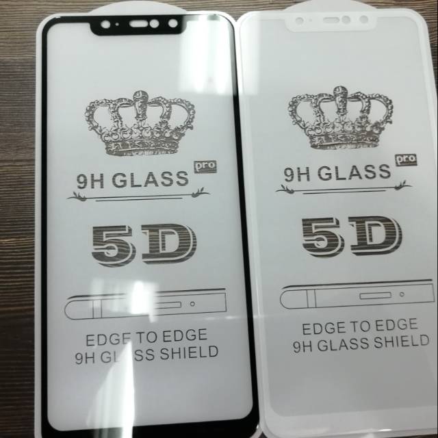 กระจกนิรภัย 5D คลุมทั้งหมด Xiaomi 8 Lite