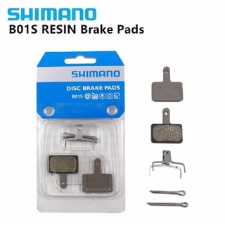 ผ้าเบรคเรซิ่น shimano b01s สำหรับเบรค Shimano alivio