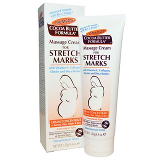 Palmers Cocoa Butter Formula Massage Cream for stretch marks 125g. (สำหรับเดือนที่ 3 - หลังคลอด)