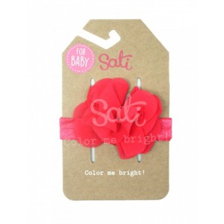 SATI - ผ้าคาดผม CN. PREMIUM HB HOT PINK FLOWER CNH001