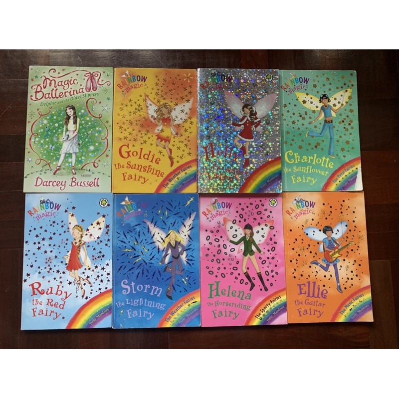 (มือสอง)Second hand English books for kids หนังสือภาษาอังกฤษสำหรับเด็ก Magic Ballerina/ Rainbow magic