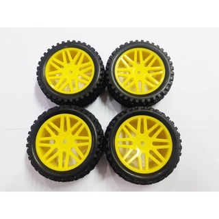 ล้อสำหรับรถสเกล1/10HSP 1/10 Off-road V Line Wheel Set