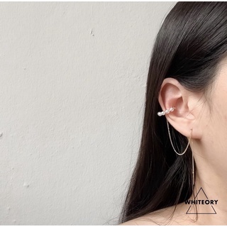 Lala earcuff เอียคัฟมุกแบบหนีบ | Whiteory