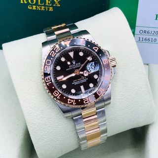 [ ขอเชิญรับชมสินค้าอีกมากมายภายในร้านค่ะ ] นาฬิกาข้อมือ Rolex รุ่น GMT Master II  