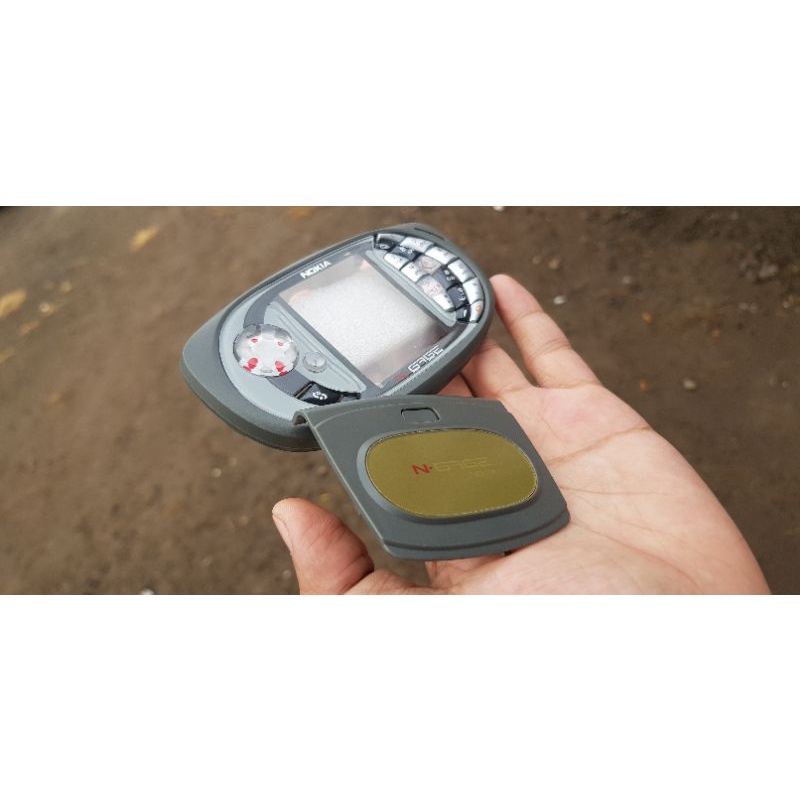 Casing nokia gage n gage qd สีเทา ผิวด้าน สีเทา